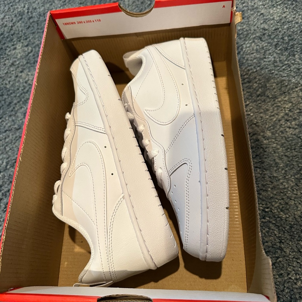 Boys White Nike Sneakers